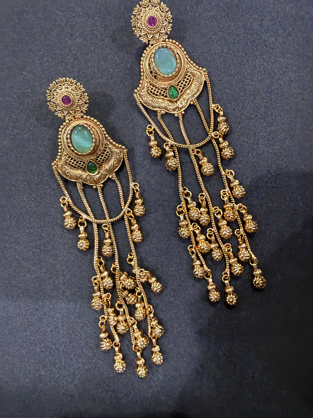 Emarld Royal Chandbali Earrings