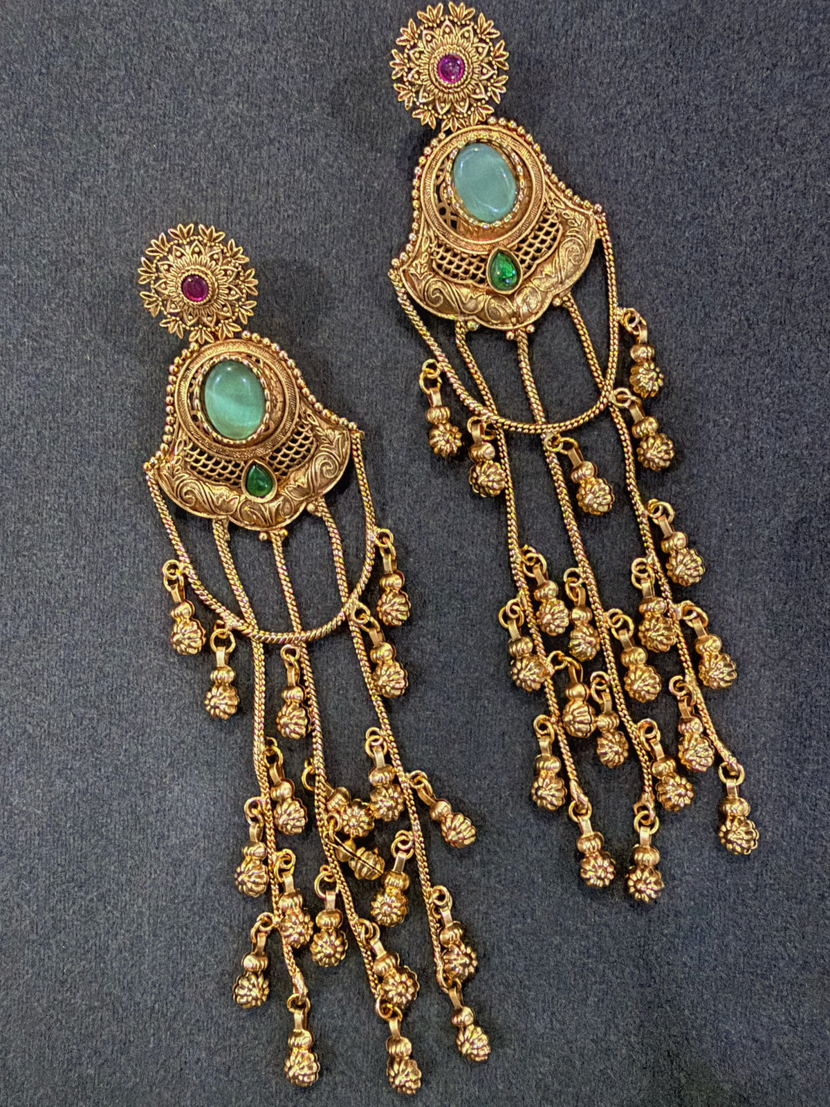 Emarld Royal Chandbali Earrings