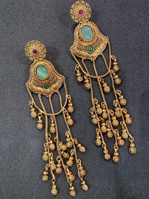 Emarld Royal Chandbali Earrings