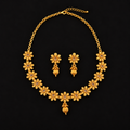 Gul - Necklace and Earrings Set